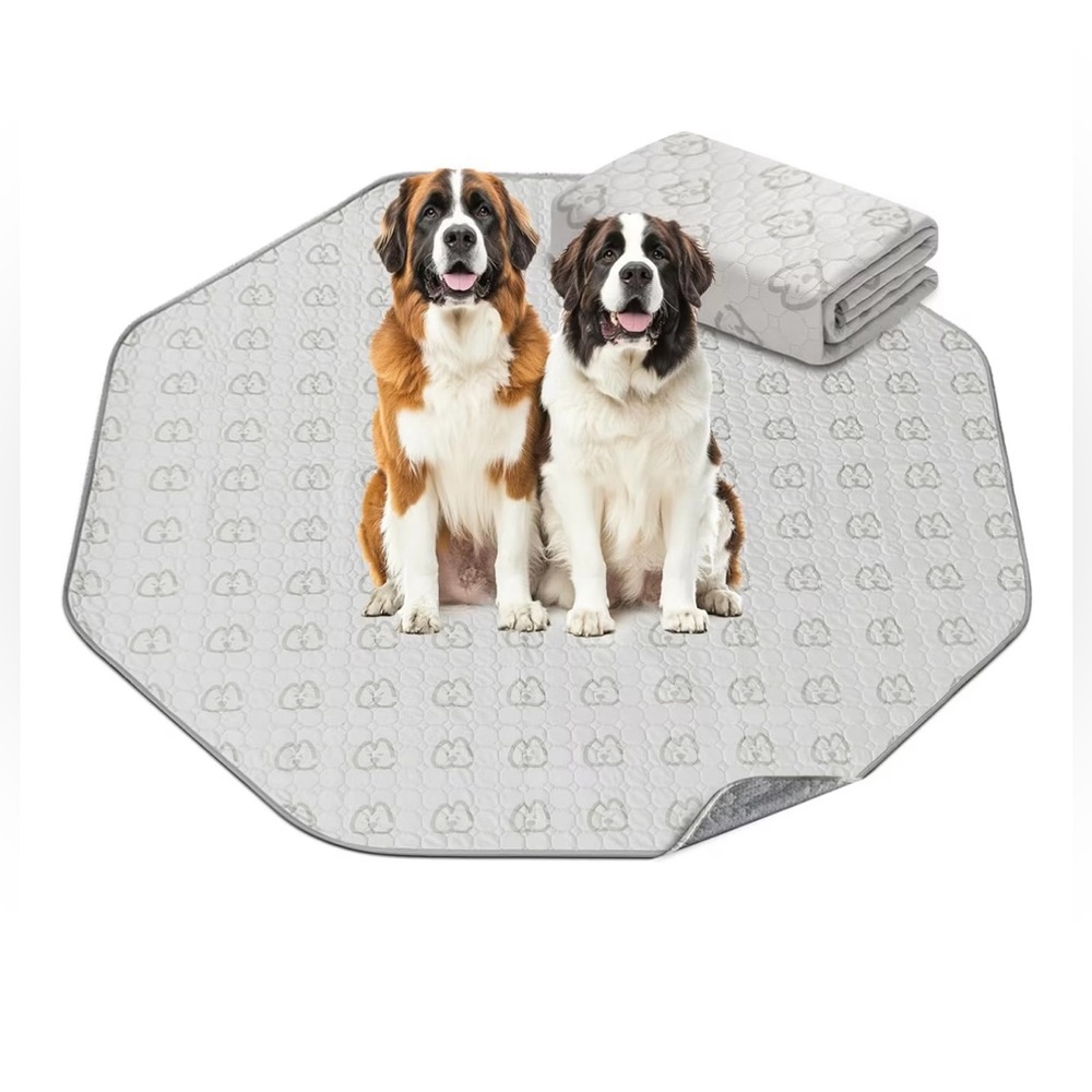 FXW Washable Dog Pee Pad, Octagon: 83 x 83-in